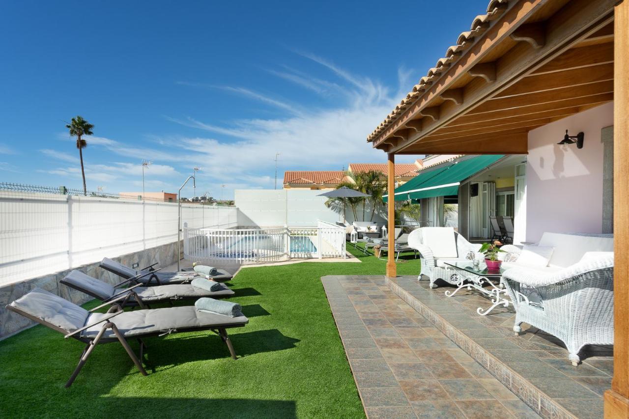 Villa Dalara Maspalomas, Private Pool And Jacuzzi Μασπαλόμας Εξωτερικό φωτογραφία