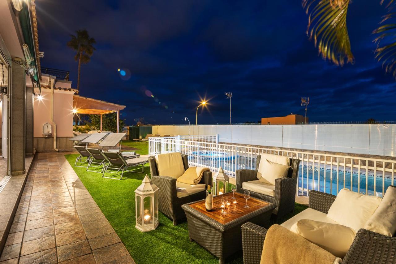Villa Dalara Maspalomas, Private Pool And Jacuzzi Μασπαλόμας Εξωτερικό φωτογραφία